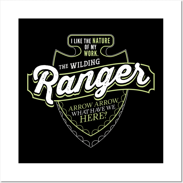 RANGER Fantasy RPG GM Dungeon Game Master DM boardgame tee Wall Art by Natural 20 Shirts